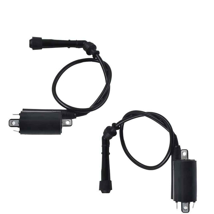 DURAFORCE Set Of 2 Ignition Coils Fit For Kawasaki EX500 NINJA 500 500R 1987-2009 New