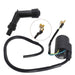 DURAFORCE New Ignition Spark Coil Set With Plug Caps For Honda CB350 CL350 SL350 CB360