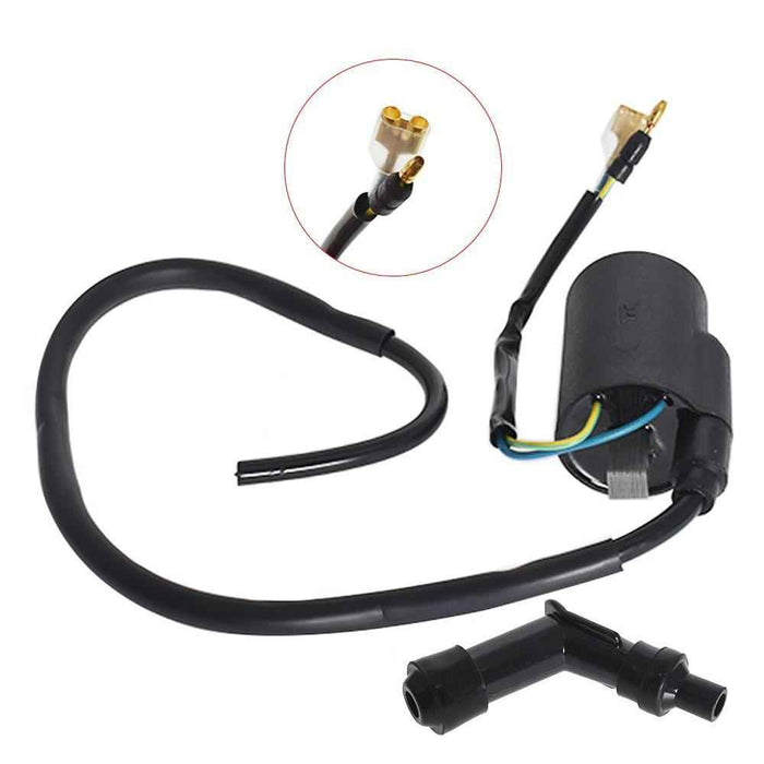 DURAFORCE New Ignition Spark Coil Set With Plug Caps For Honda CB350 CL350 SL350 CB360