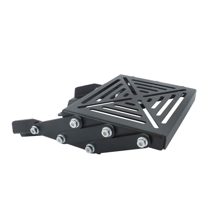 DURAFORCE Motorcycle Trunk Mount Convenient Storage Secure Support Tour Pack Carbon Steel