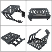 DURAFORCE Motorcycle Trunk Mount Convenient Storage Secure Support Tour Pack Carbon Steel