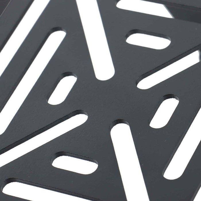 DURAFORCE Motorcycle Trunk Mount Convenient Storage Secure Support Tour Pack Carbon Steel