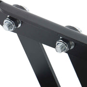 DURAFORCE Motorcycle Trunk Mount Convenient Storage Secure Support Tour Pack Carbon Steel
