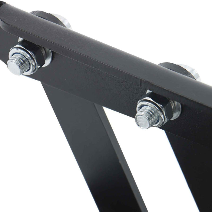 DURAFORCE Motorcycle Trunk Mount Convenient Storage Secure Support Tour Pack Carbon Steel