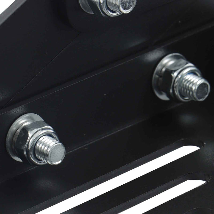 DURAFORCE Motorcycle Trunk Mount Convenient Storage Secure Support Tour Pack Carbon Steel