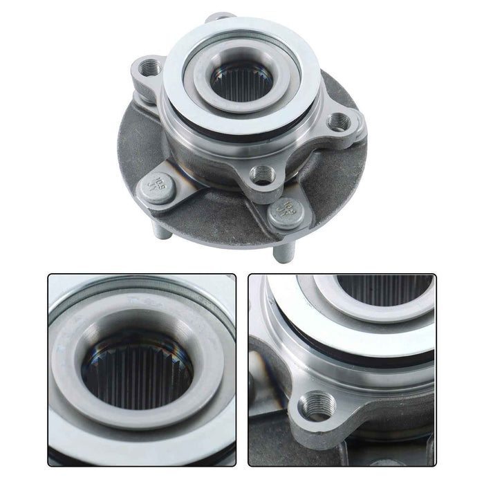 DURAFORCE Front Wheel Hub Bearing Assembly 513298 Fit for Nissan Rogue 2008 2009-2013 2.5L