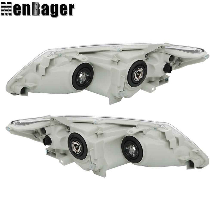DURAFORCE For Toyota Camry 2012 -2014 Projector Headlights Chrome Halogen Left+Right Side
