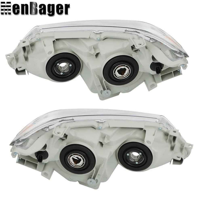 DURAFORCE For Toyota Camry 2012 -2014 Projector Headlights Chrome Halogen Left+Right Side
