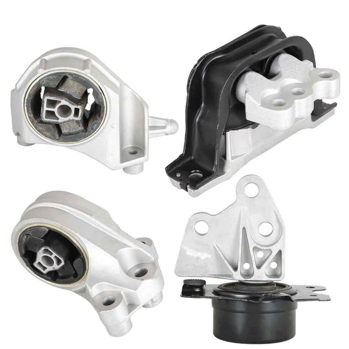 DURAFORCE For Chevrolet Equinox 2.4L 2010-2017 4PCS Engine Motor & Transmission Mount Set