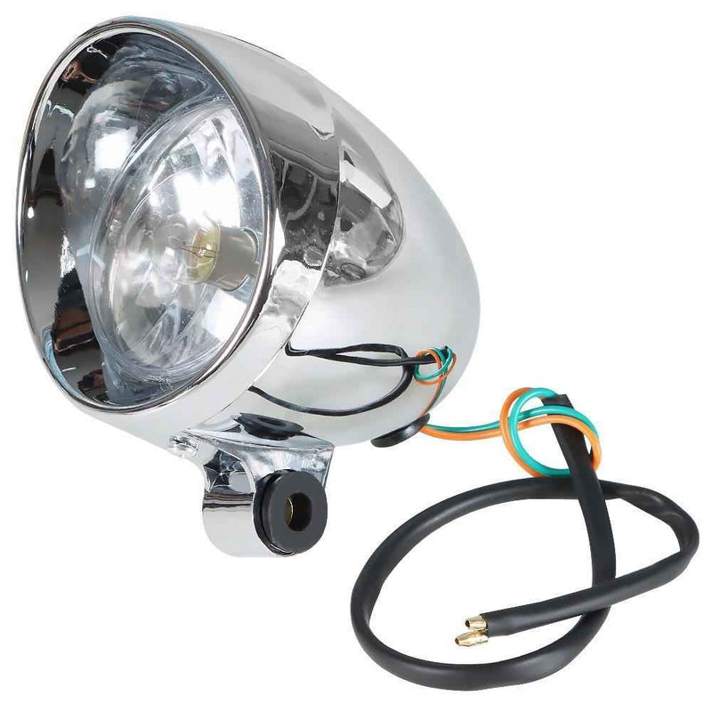 DURAFORCE For Dyna Electra Glide 2×Chrome Passing Driving Spot Fog Lamp Turn Signal Light