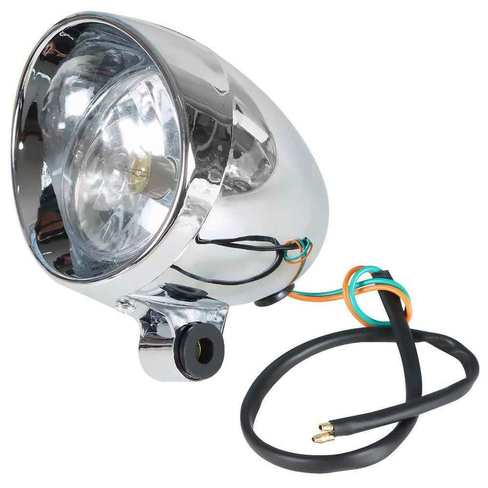 DURAFORCE For Dyna Electra Glide 2×Chrome Passing Driving Spot Fog Lamp Turn Signal Light