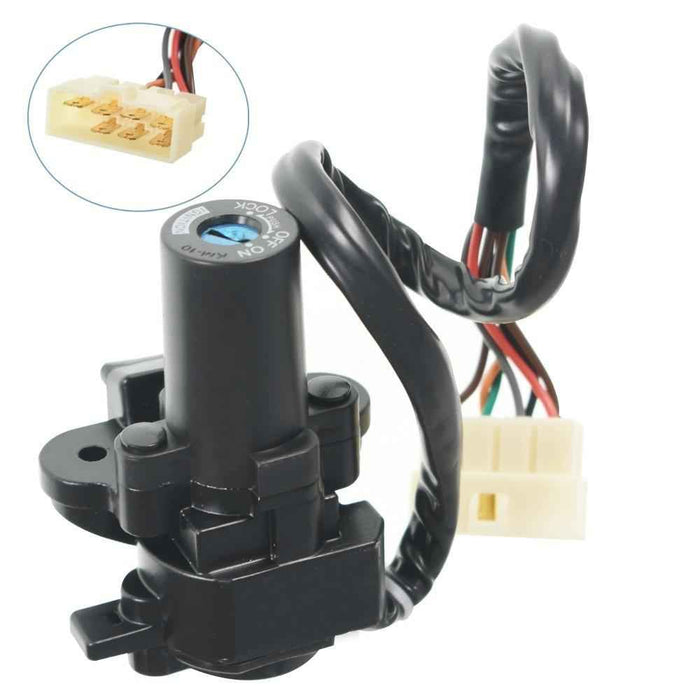 DURAFORCE 2008-2012 For Kawasaki Ninja 250R EX250J Ignition Switch Lock Gas Cap Cover Set