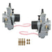 DURAFORCE New Carburetors For Yamaha Banshee 34MM 34 Mil ATV Larger Carbs PWK - One Pair