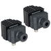DURAFORCE For Mercury Mariner 25HP Outboard Boat 2× Ignition Coil 339-7370A13 339-832757A4