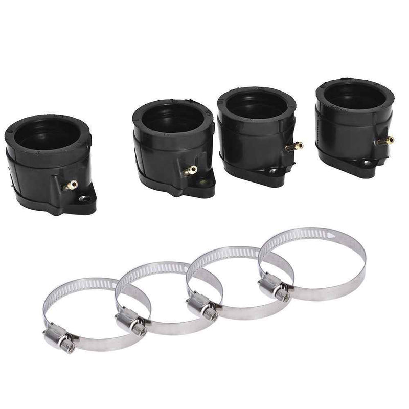 DURAFORCE For Yamaha YZF600R 95-07 4 × Motorcycle Rubber Carburetor Intake Manifold Boots