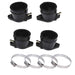 DURAFORCE For Yamaha YZF600R 95-07 4 × Motorcycle Rubber Carburetor Intake Manifold Boots