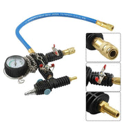 DURAFORCE Radiator Pressure Tester Kit Coolant Vacuum Type Cooling System Adapters 33Pcs