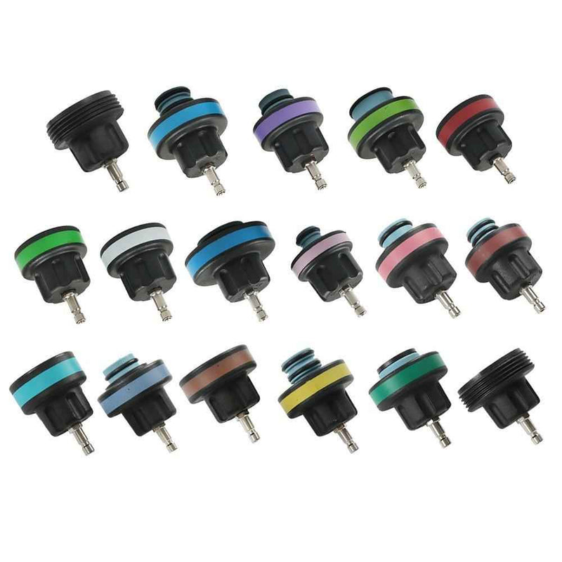 DURAFORCE Radiator Pressure Tester Kit Coolant Vacuum Type Cooling System Adapters 33Pcs