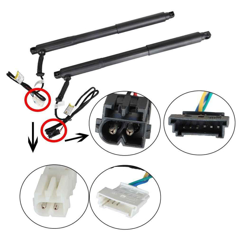 DURAFORCE Fit For BMW X5 E70 2007-2013 Rear Left+Right Electric tailgate Lift Support 2pcs