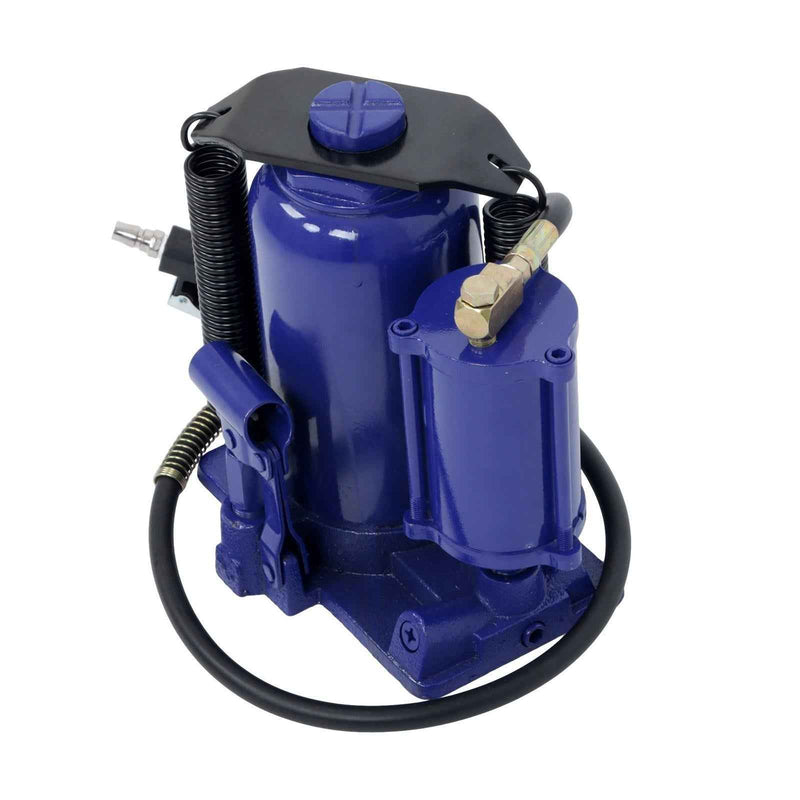 DURAFORCE 20Ton Pneumatic Air Hydraulic Bottle Jack with Manual Hand Pump For Car Truck