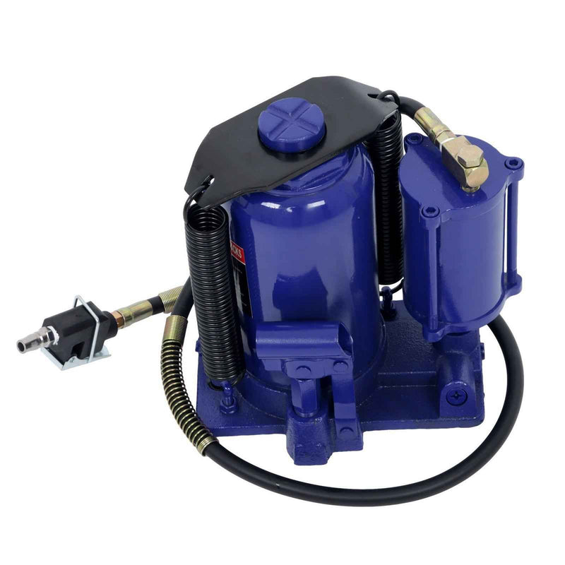 DURAFORCE 20Ton Pneumatic Air Hydraulic Bottle Jack with Manual Hand Pump For Car Truck