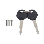 DURAFORCE Ignition Switch Fuel Gas Cap Lock Set For Kawasaki Ninja Z1000SX 1000 ZX6R ZX10R