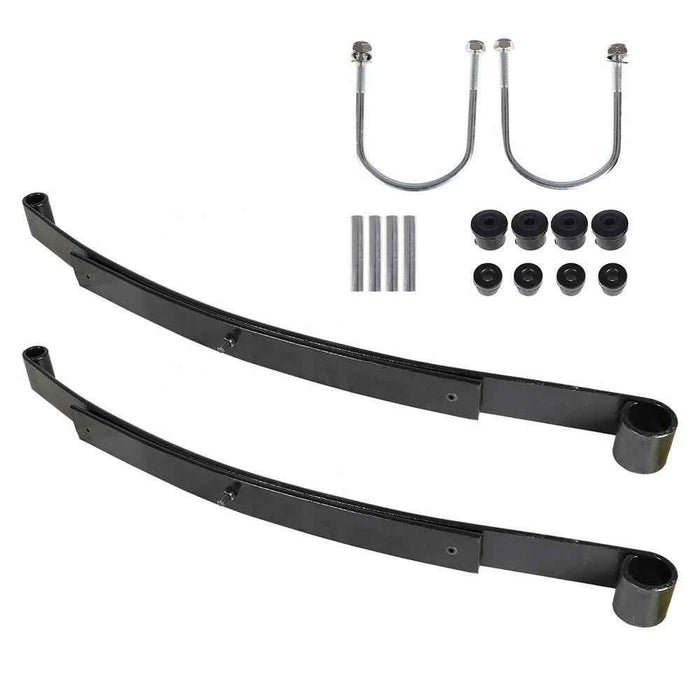 DURAFORCE For EZGO RXV Golf Cart 2008-Up 603498 604494 Heavy Duty Rear 2 Leaf Spring Kit