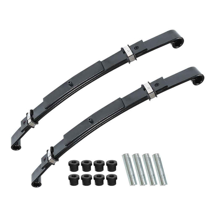 DURAFORCE Heavy Duty Rear Leaf Springs For EZGO TXT 1996-2013 Golf Carts Set Of 2 New