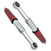 DURAFORCE Chrome & Red Shocks 345mm (13.5") For S65 CL/CT70 XL75 CL/CT/CM/S90 CM91 CT110