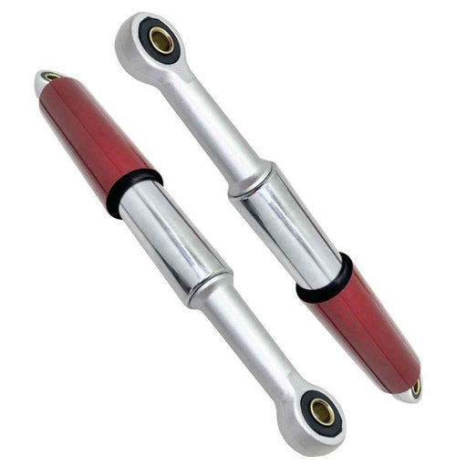 DURAFORCE Chrome & Red Shocks 345mm (13.5") For S65 CL/CT70 XL75 CL/CT/CM/S90 CM91 CT110