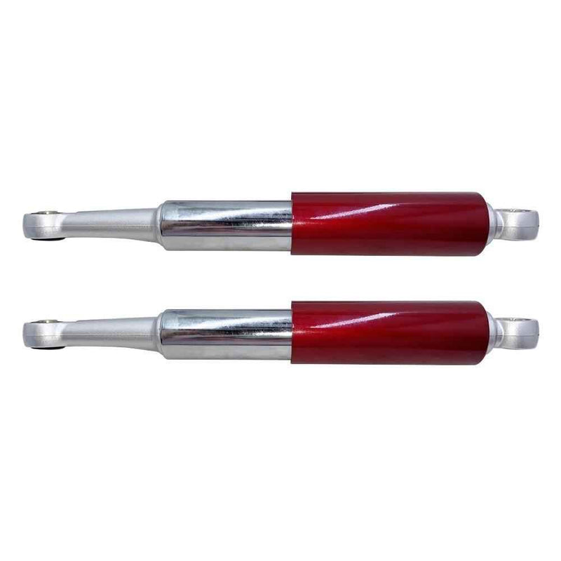 DURAFORCE Chrome & Red Shocks 345mm (13.5") For S65 CL/CT70 XL75 CL/CT/CM/S90 CM91 CT110