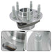 DURAFORCE Front Wheel Bearing and Hubs 513288 For Chevrolet Equinox Buick LaCrosse 10-17