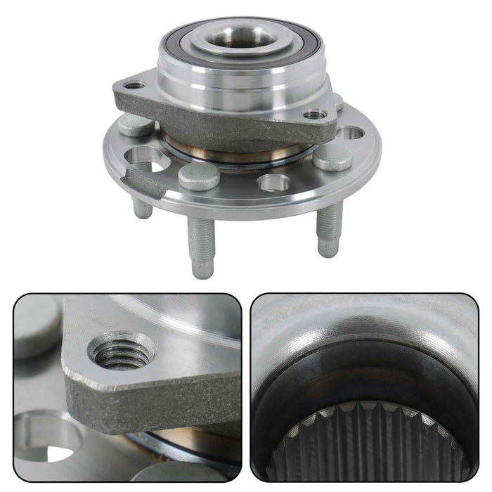 DURAFORCE Front Wheel Bearing and Hubs 513288 For Chevrolet Equinox Buick LaCrosse 10-17