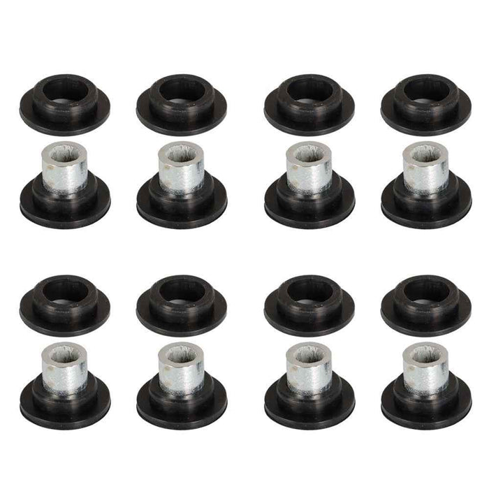 DURAFORCE Top & Bottom All 4 Shocks Bushing Bearing Kit For 1999-2006 Arctic Cat 250