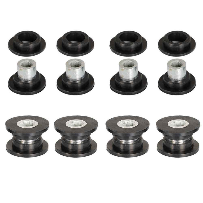 DURAFORCE Top & Bottom All 4 Shocks Bushing Bearing Kit For 1999-2006 Arctic Cat 250