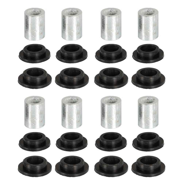 DURAFORCE Top & Bottom All 4 Shocks Bushing Bearing Kit For 1999-2006 Arctic Cat 250