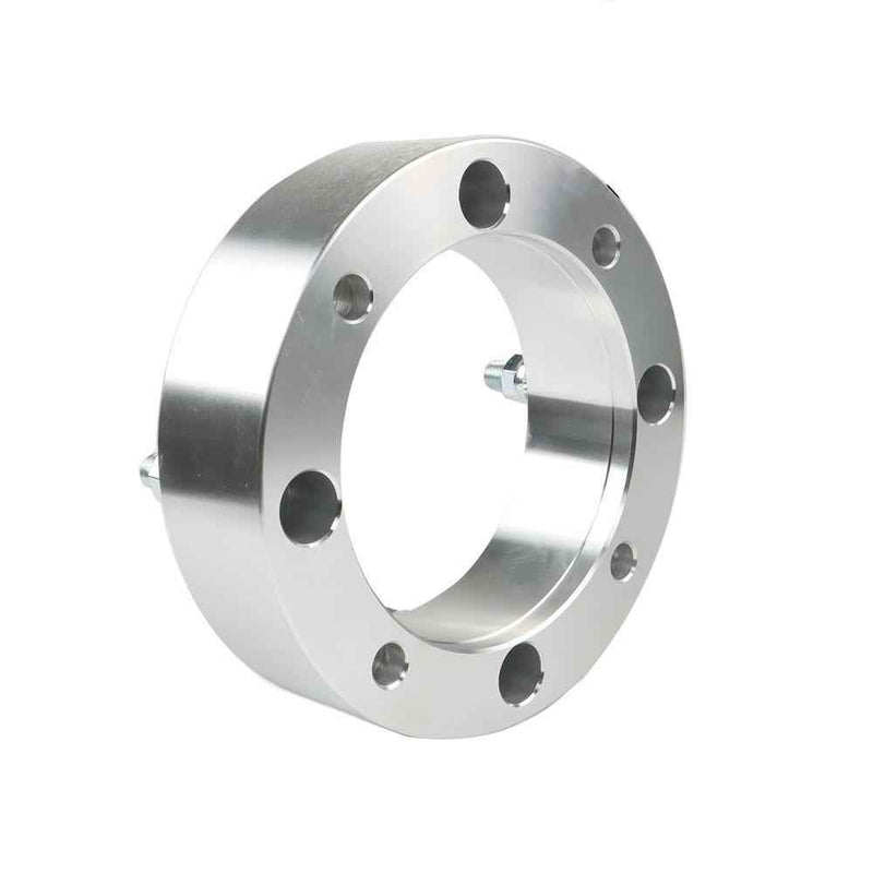 DURAFORCE Wheel Spacers 4×156 2" 131mm M12×1.5 Silver For 2013+ Polaris Ranger ×4