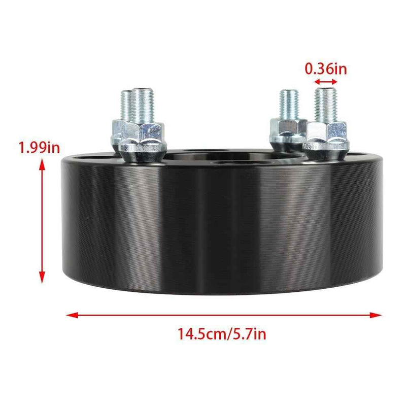 DURAFORCE 4× 2" Wheel Spacers For Suzuki Ozark 250 74mm M10x1.25 2002-2009
