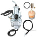 DURAFORCE Carburetor & Throttle Cable For Yamaha Breeze 125 YFA1 ATV 3FA-14101-02-00 Carb