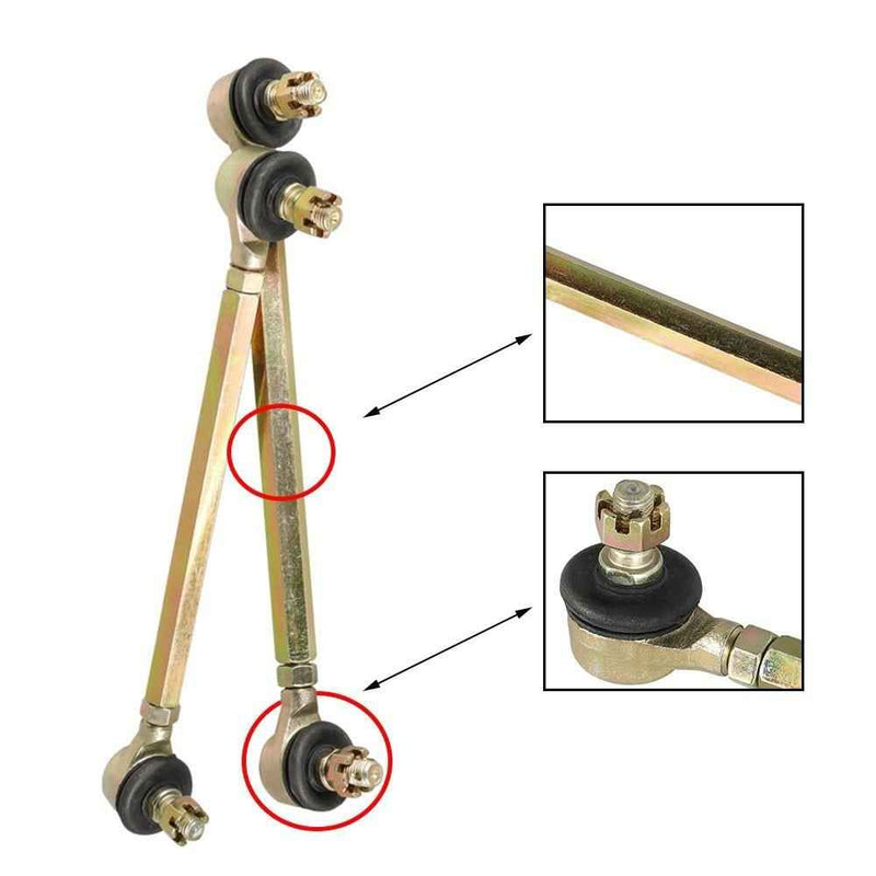 DURAFORCE 2× 17 mm Steering Rod End Ball Joint 110cc 125cc 150cc For Quad Go Kart Taotao