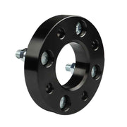 DURAFORCE 1" For Golf Cart Black Wheel Spacers 1/2x20 Studs Bolt Pattern 62mm Hub Bore ×4