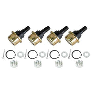 DURAFORCE Ball Joints Upper and Lower ×4 For Honda Foreman 400 TRX400 1995-2005