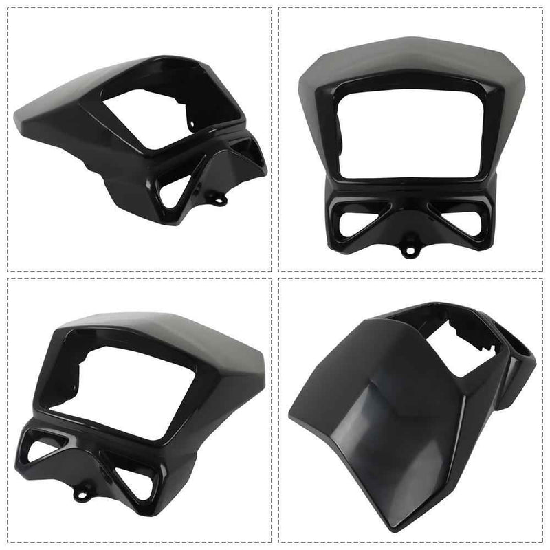 DURAFORCE For Suzuki DR-Z400S DR650SE 2002 2003-2023 Headlight Cover Black 51811-29F50-019