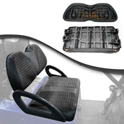 DURAFORCE Front Seat Cover Kit For Club Car Precedent Golf Carts Black No Staple New