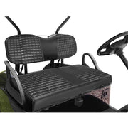 DURAFORCE Front Seat Cover Kit For Club Car Precedent Golf Carts Black No Staple New