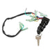 DURAFORCE For Yamaha Outboard Motor Control Box 703-82510 8-225HP Ignition Switch Key New