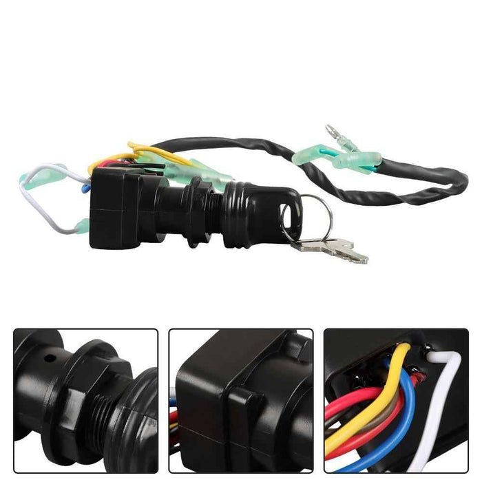 DURAFORCE For Yamaha Outboard Motor Control Box 703-82510 8-225HP Ignition Switch Key New