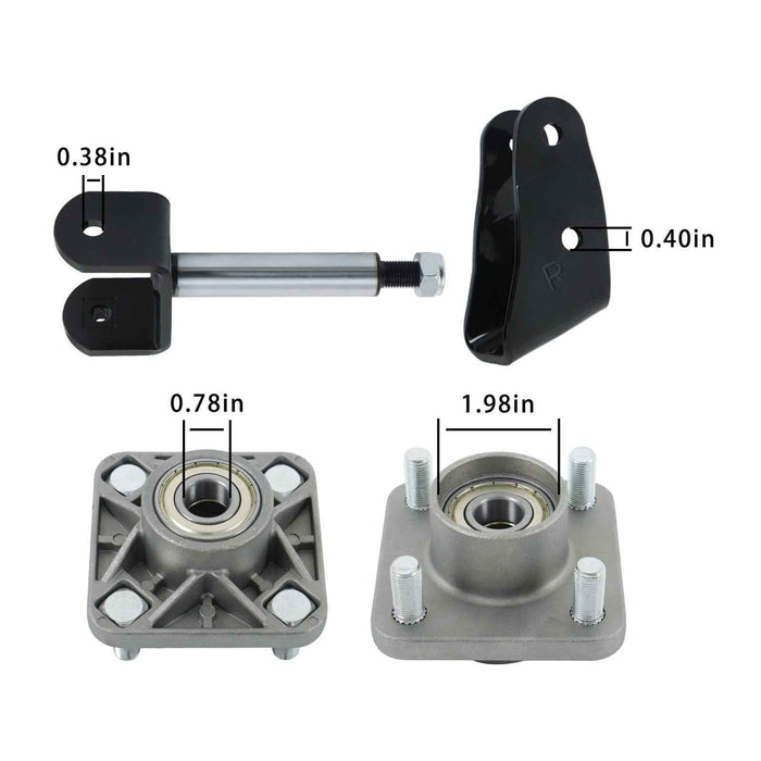 DURAFORCE For Club Car Precedent 2004-Up Golf Cart Front End Repair Bushing Kit 102288901