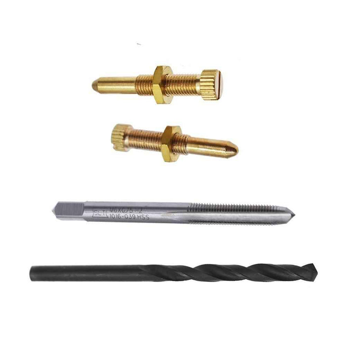 DURAFORCE ATV For Yamaha Banshee 350 YFZ350 Blaster 200 YFS200 Idle Screw Drill & Tap Kit