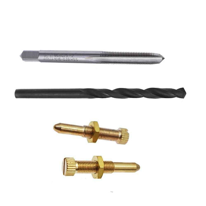 DURAFORCE ATV For Yamaha Banshee 350 YFZ350 Blaster 200 YFS200 Idle Screw Drill & Tap Kit